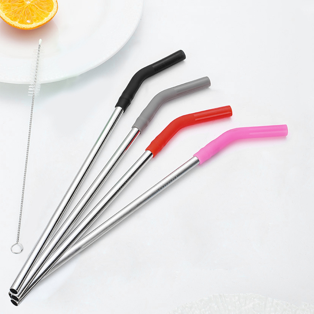 Mixing Cup Silicone - 4 adet uzun Metal pipet silikon