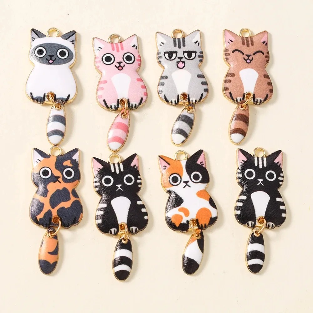 Resin Crafts Diy - 10 adet 16 × 39mm sevimli