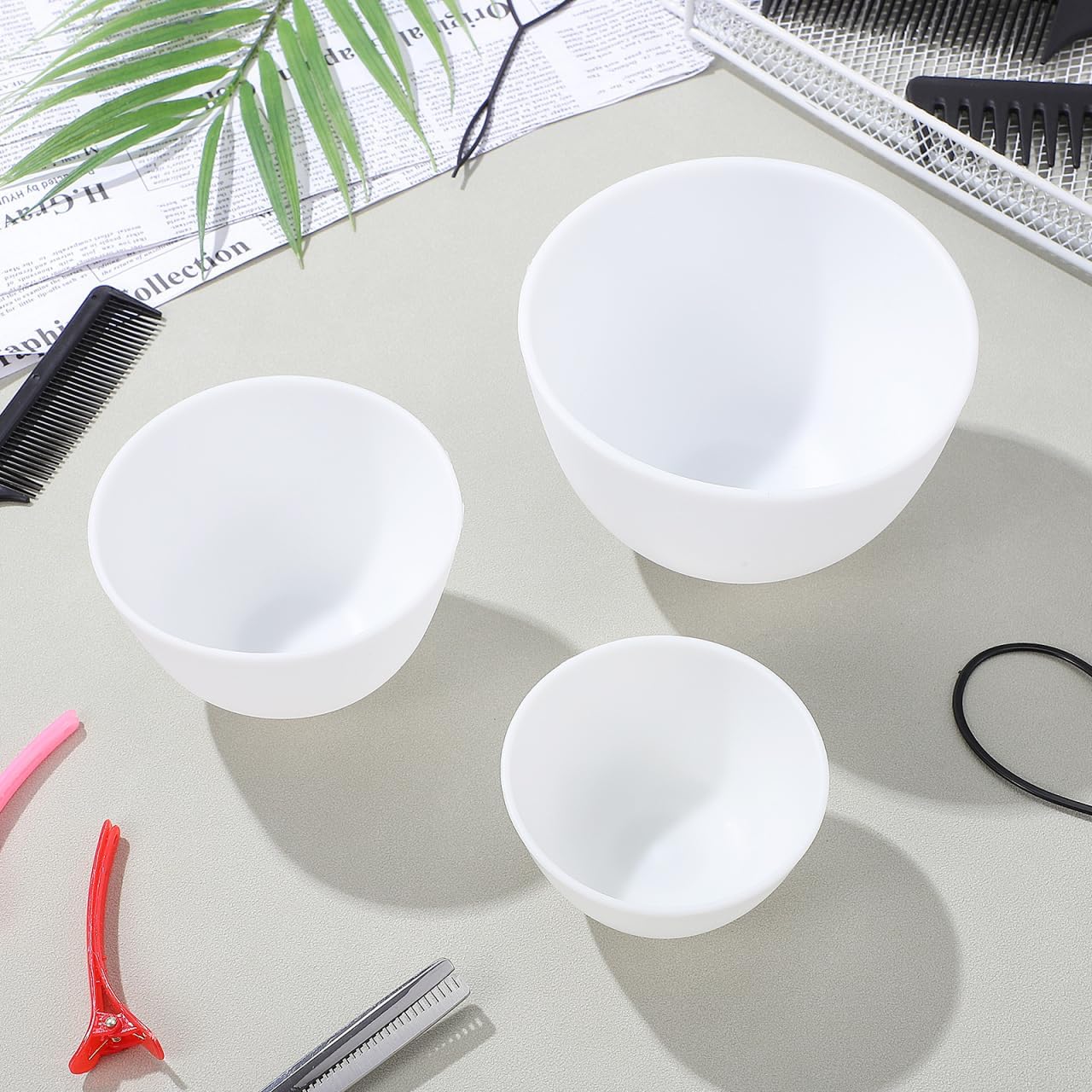 3'lü Silikon Kase Seti Beyaz Y - Mixing Cup Silicone incelemesi ve fiyatı