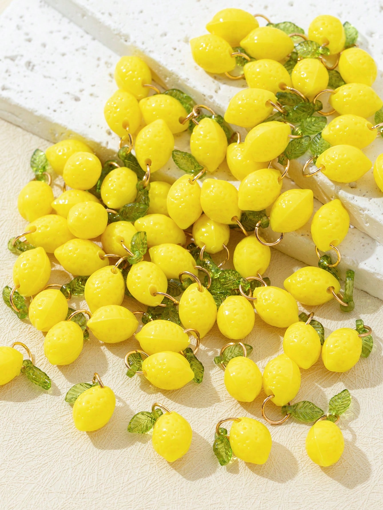 10 adet 3D limon reçine takıla - Resin Crafts Diy incelemesi ve fiyatı