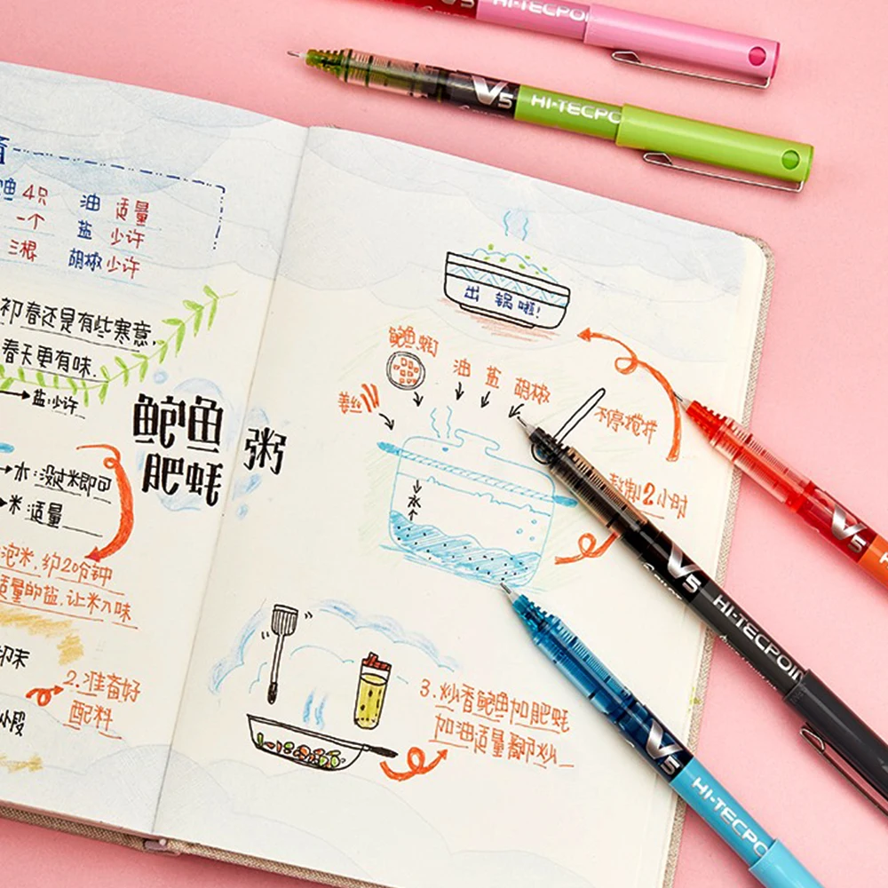 3 adet Japonya PILOT Jel Kalem - Pilot Pen V5 incelemesi ve fiyatı