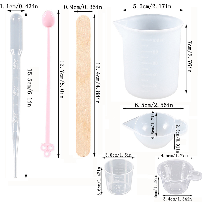 Epoksi Reçine Araçları Seti Si - Mixing Cup Silicone incelemesi ve fiyatı