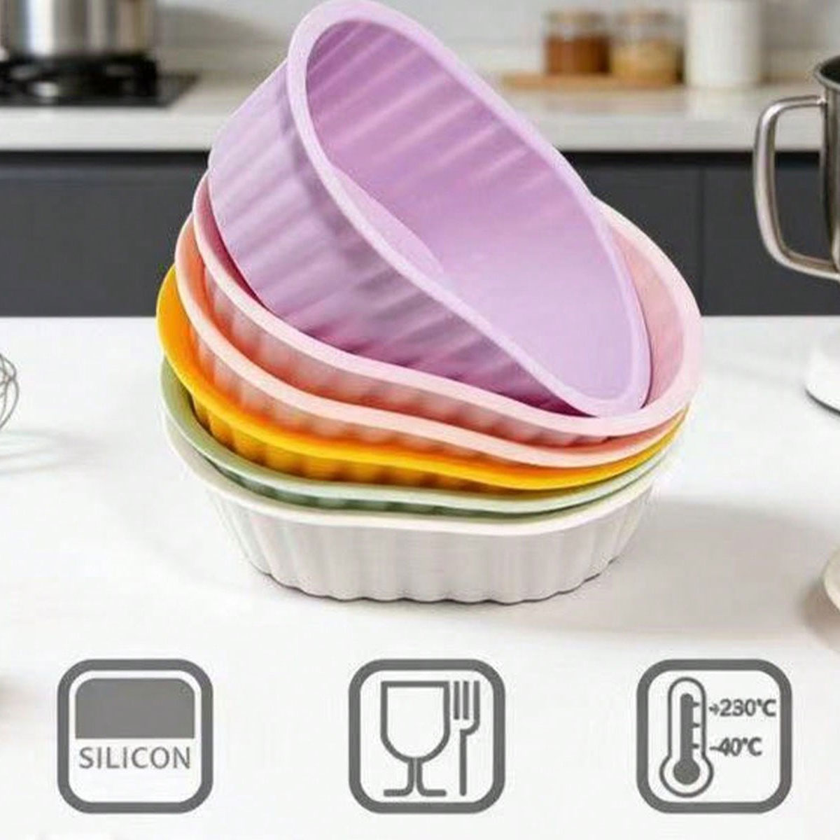 Silikon tatlı kek kalıbı, küçü - Mixing Cup Silicone incelemesi ve fiyatı