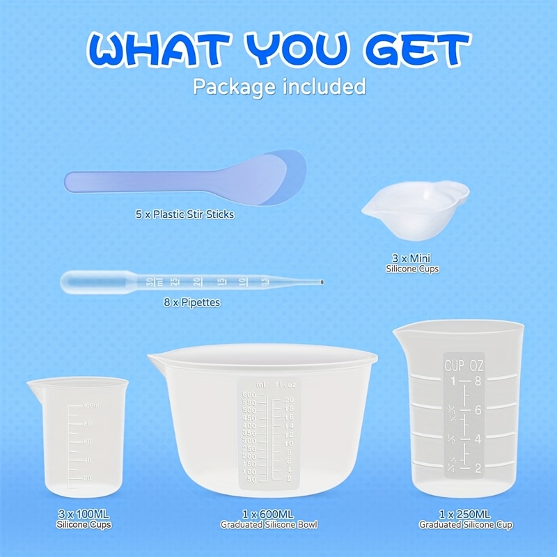 Reçine Malzemeleri için Siliko - Mixing Cup Silicone incelemesi ve fiyatı