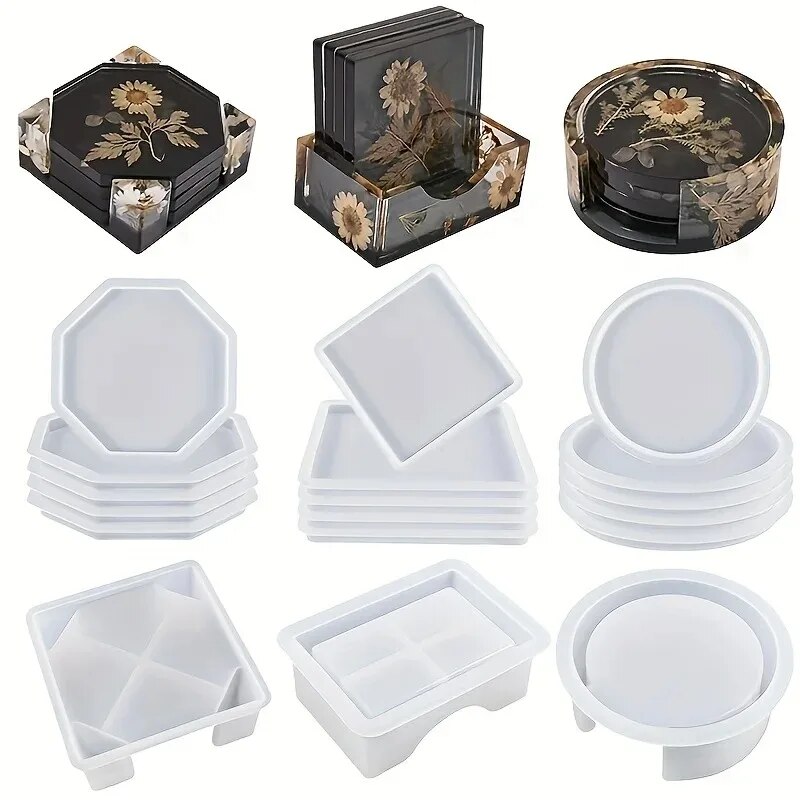 Coaster Reçine Kalıp Seti 1 ad - Mixing Cup Silicone incelemesi ve fiyatı